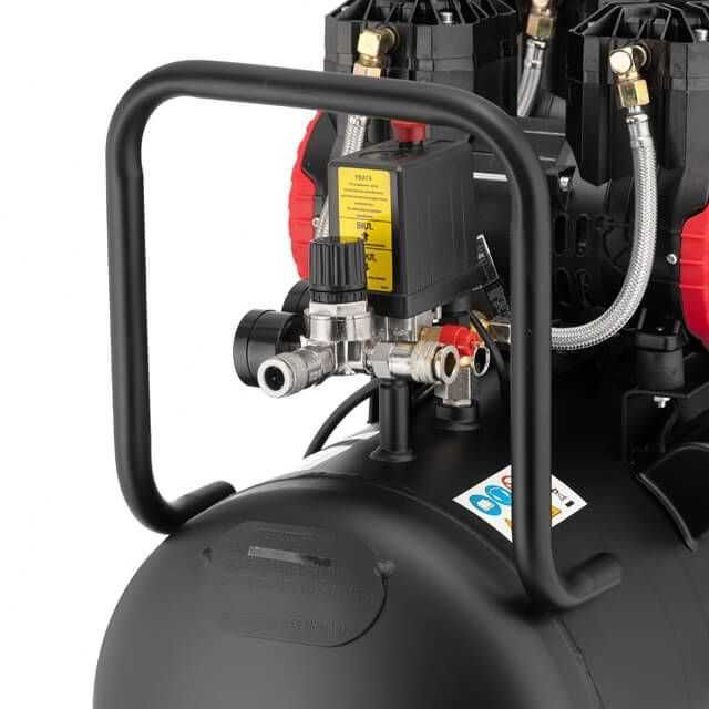 Компресор 50 л, 220 В, 8aтм, 400 л/хвил, 2800 об/хв. INTERTOOL PT-0030