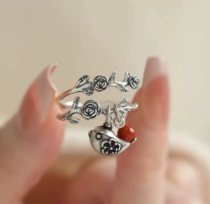 Срібна каблучка «Соловейко»,  Chuttyevo