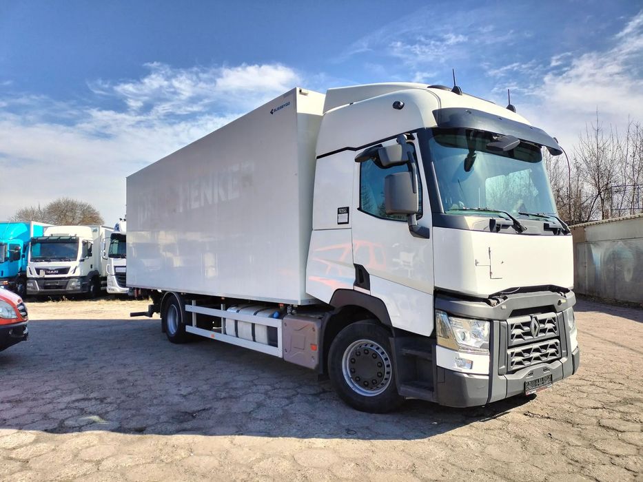 Renault T 380  4x2 EURO6 KONTENER IZOTERMA sypialka winda sprowadzony