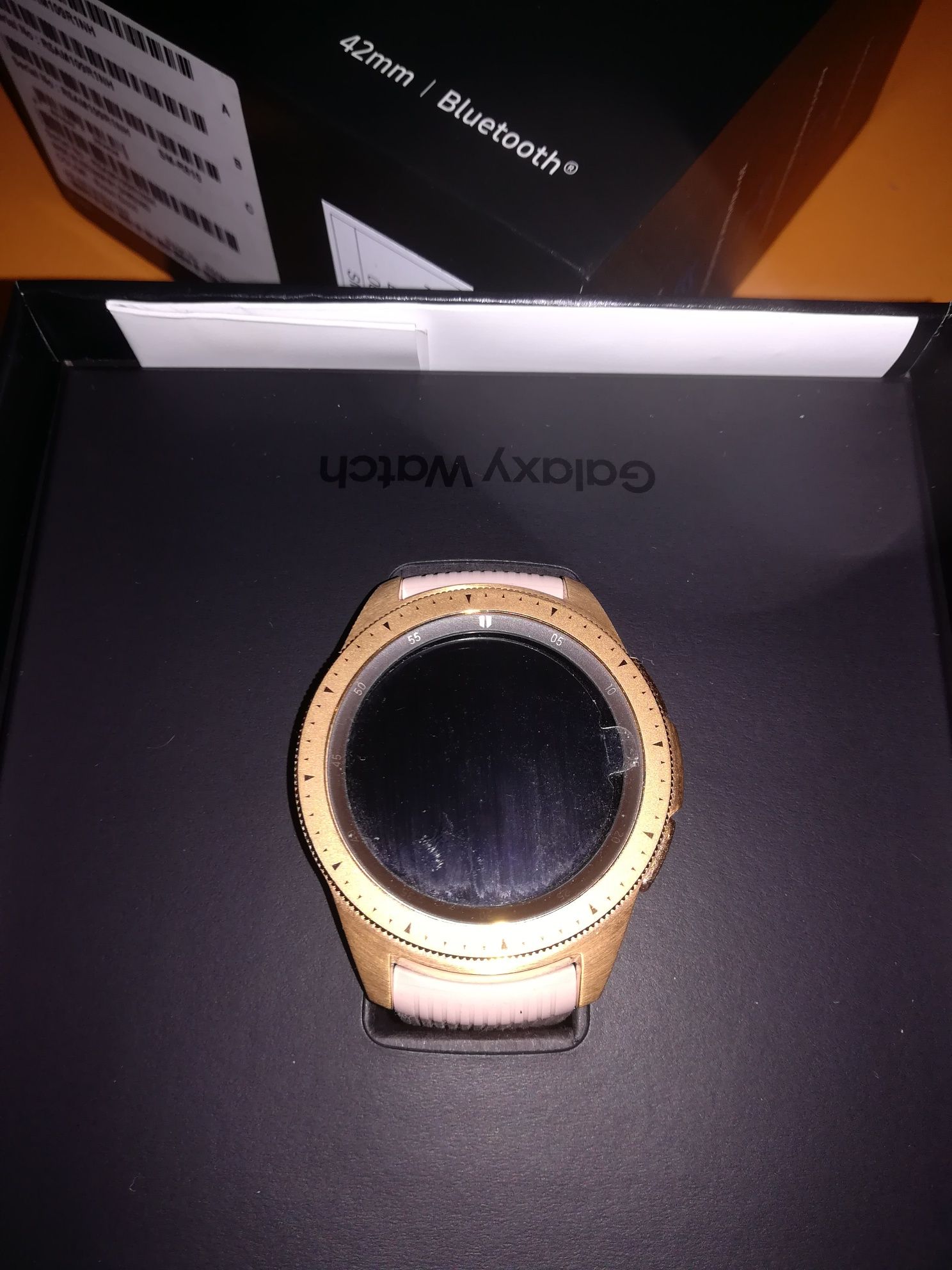 Обмен на Apple Watch не ниже 4         Galaxy watch Rose Gold 42"