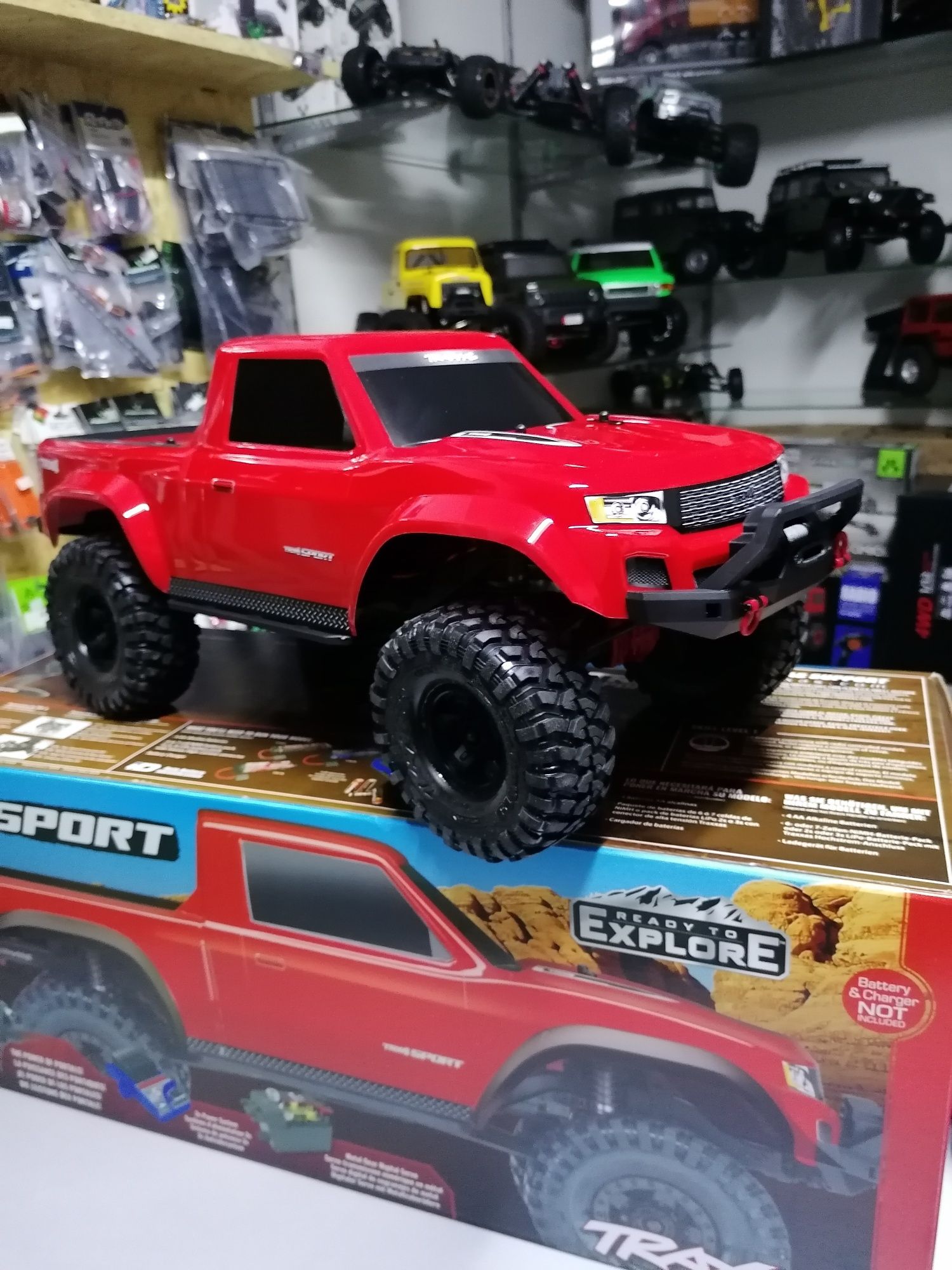 Novo traxxas trx4 sport crawler/scale