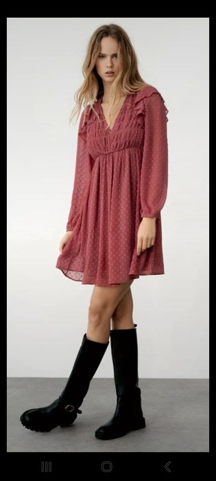 Sukienka plumeti Zara nowa piękna