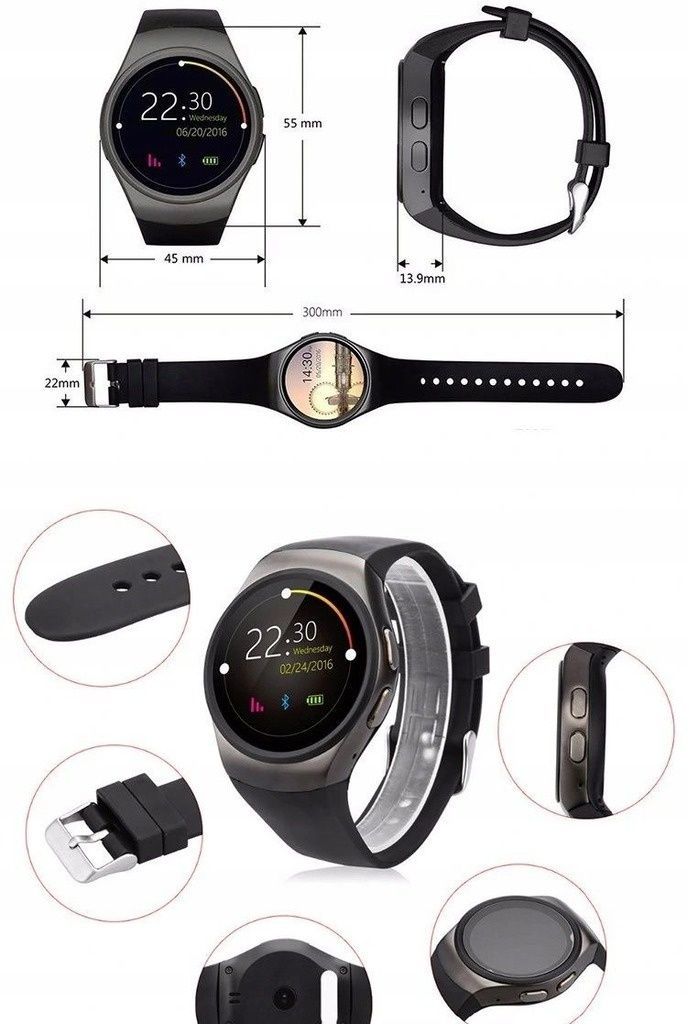 Smartwatch kw18.  Nowy