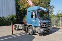 Mercedes-Benz Actros 2009р, маніпулятор Atlas 255.1