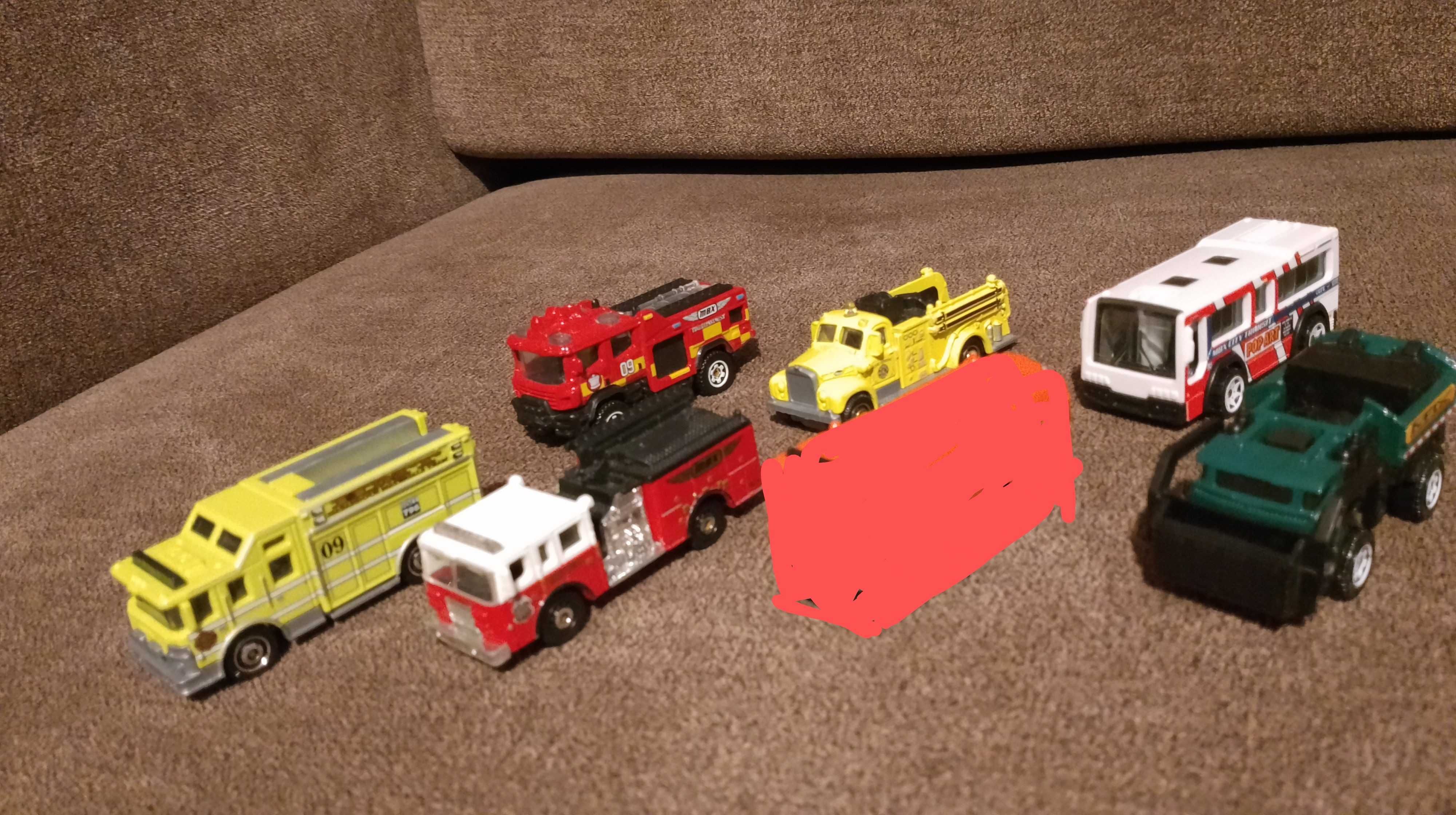 Resoraki pojazdy specjalne matchbox