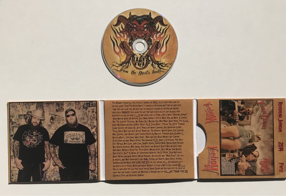 WhiskeyDick - From the Devil’s Boot (2014) CD