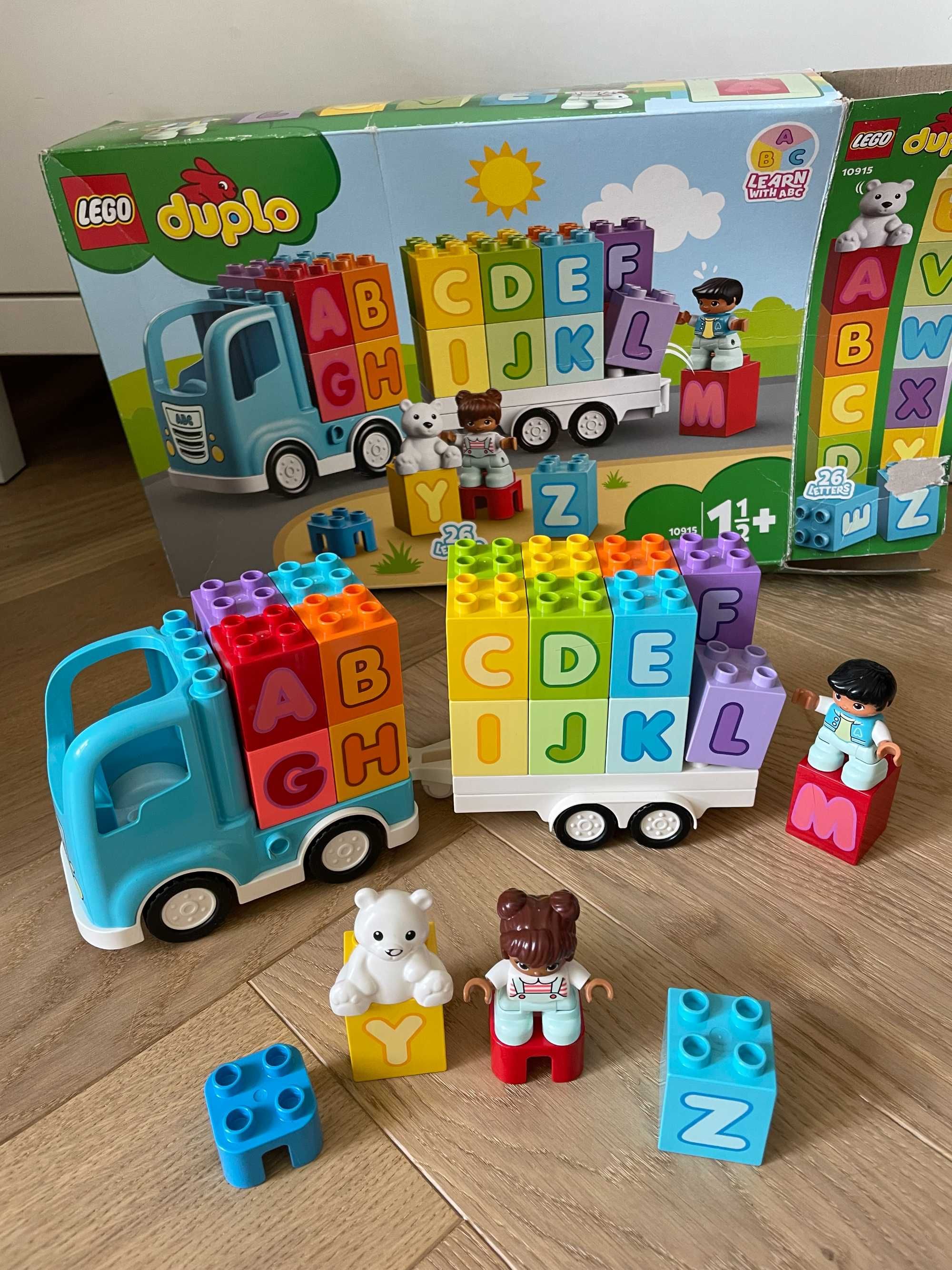 Klocki LEGO Duplo 10915 Ciężarówka z alfabetem