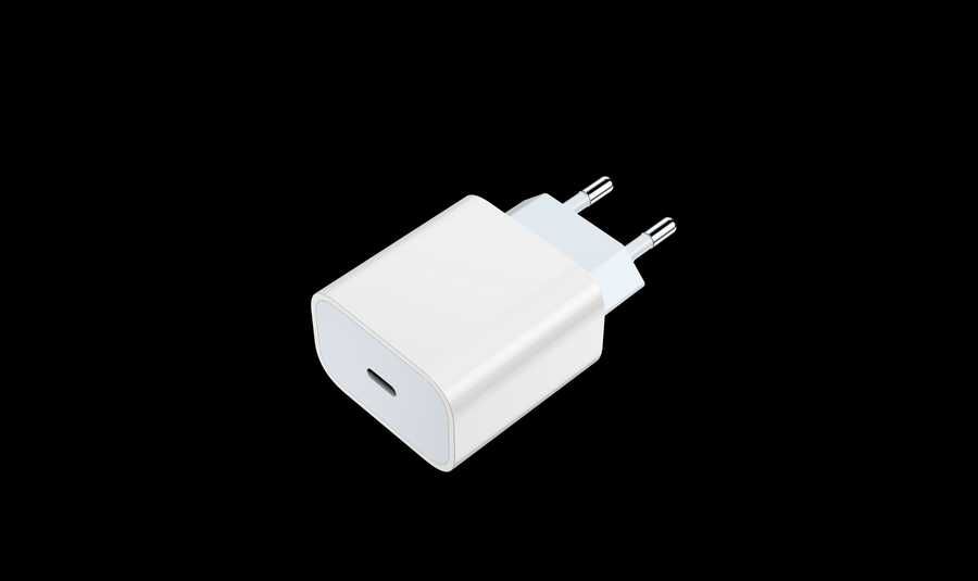 Ładowarka sieciowa - 20W USB-C PD QC3.0 biała Samsung, iPhone,