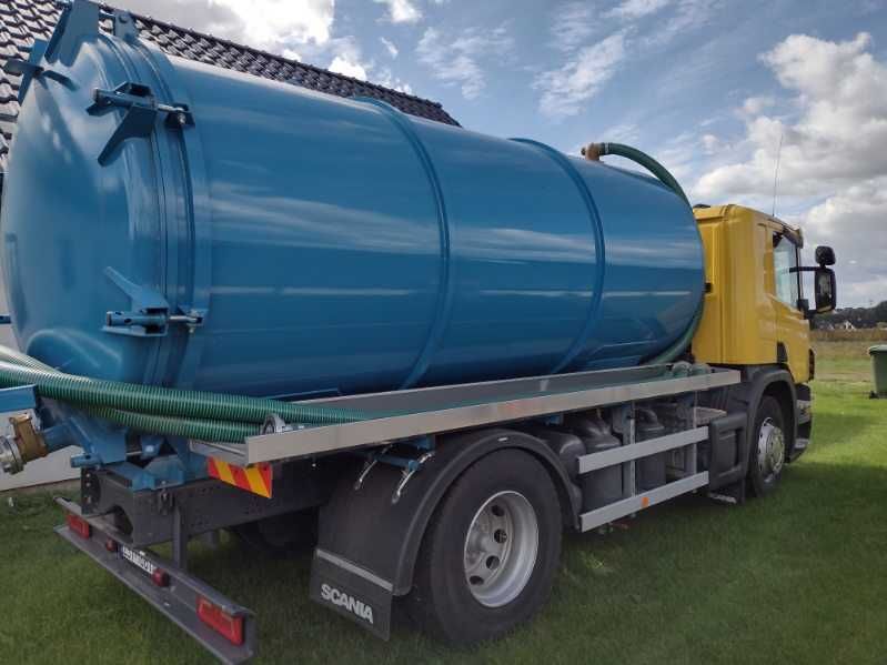 Scania P270 Pojazd asenizacyjny.
