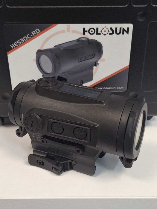 Коліматорний приціл HOLOSUN HE530C-RD з сонячною панеллю