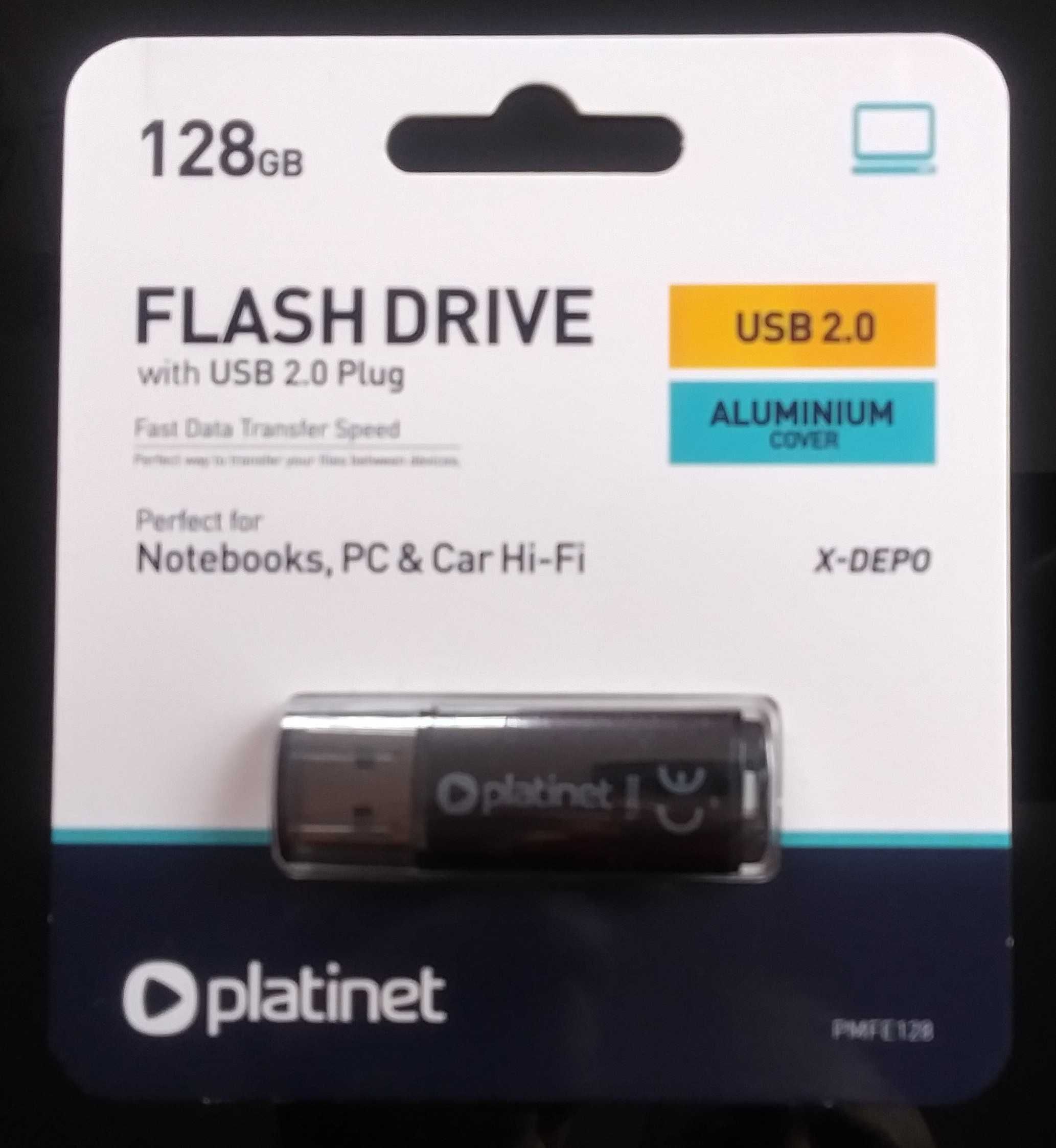 Pendrive Platinet X-Depo 128GB Czarny