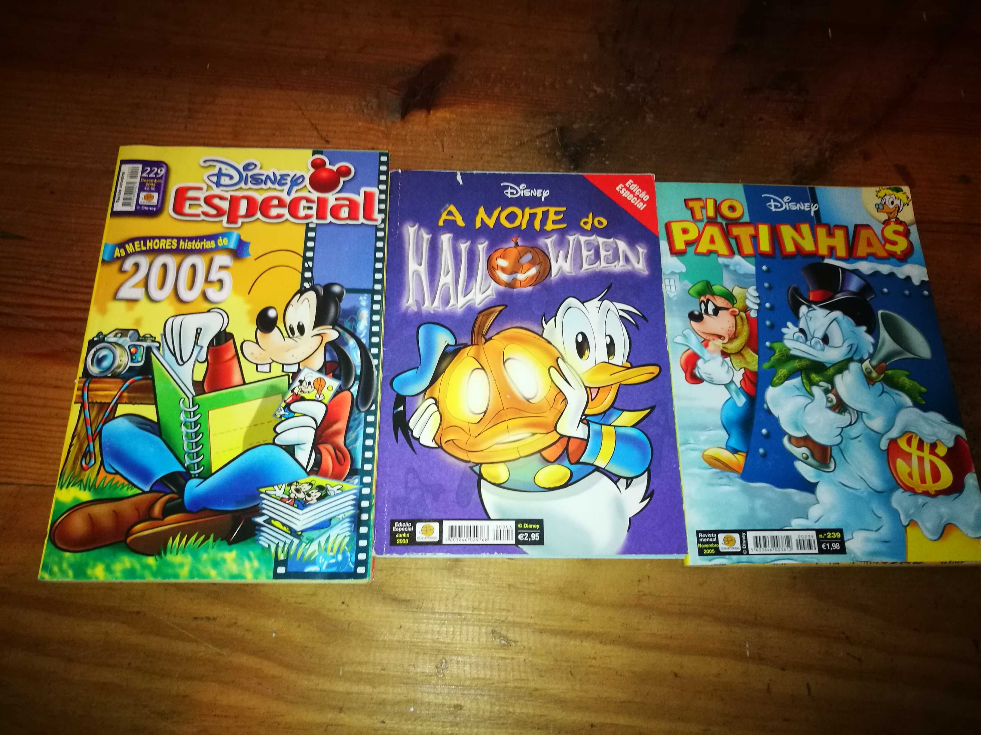 Livros de Banda Desenhada Walt Disney(VENDE-SE SEPARADAMENTE3,75 cada)