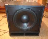 SUBWOOFER Estradowy 1200W 15" cali 38cm RMS Niskotonowy 8ohm  subofer