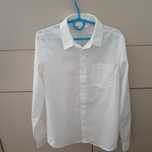 Biała koszula chłopięca Easy Iron H&M 134/140