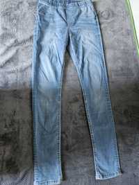 Spodnie jeansowe h&m roz. 11-12 l 152 leggins