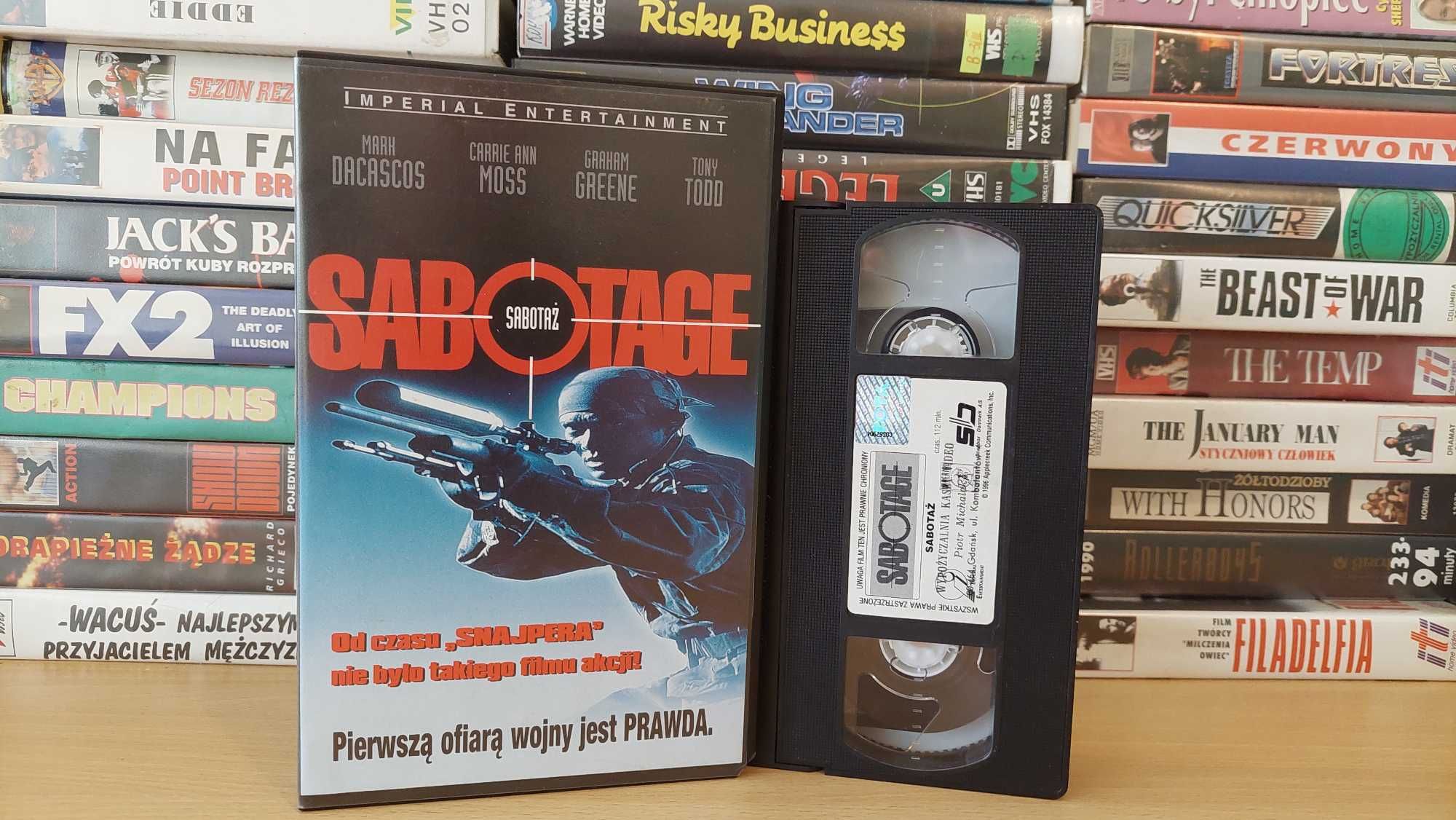 Sabotaż - (Sabotage) - VHS