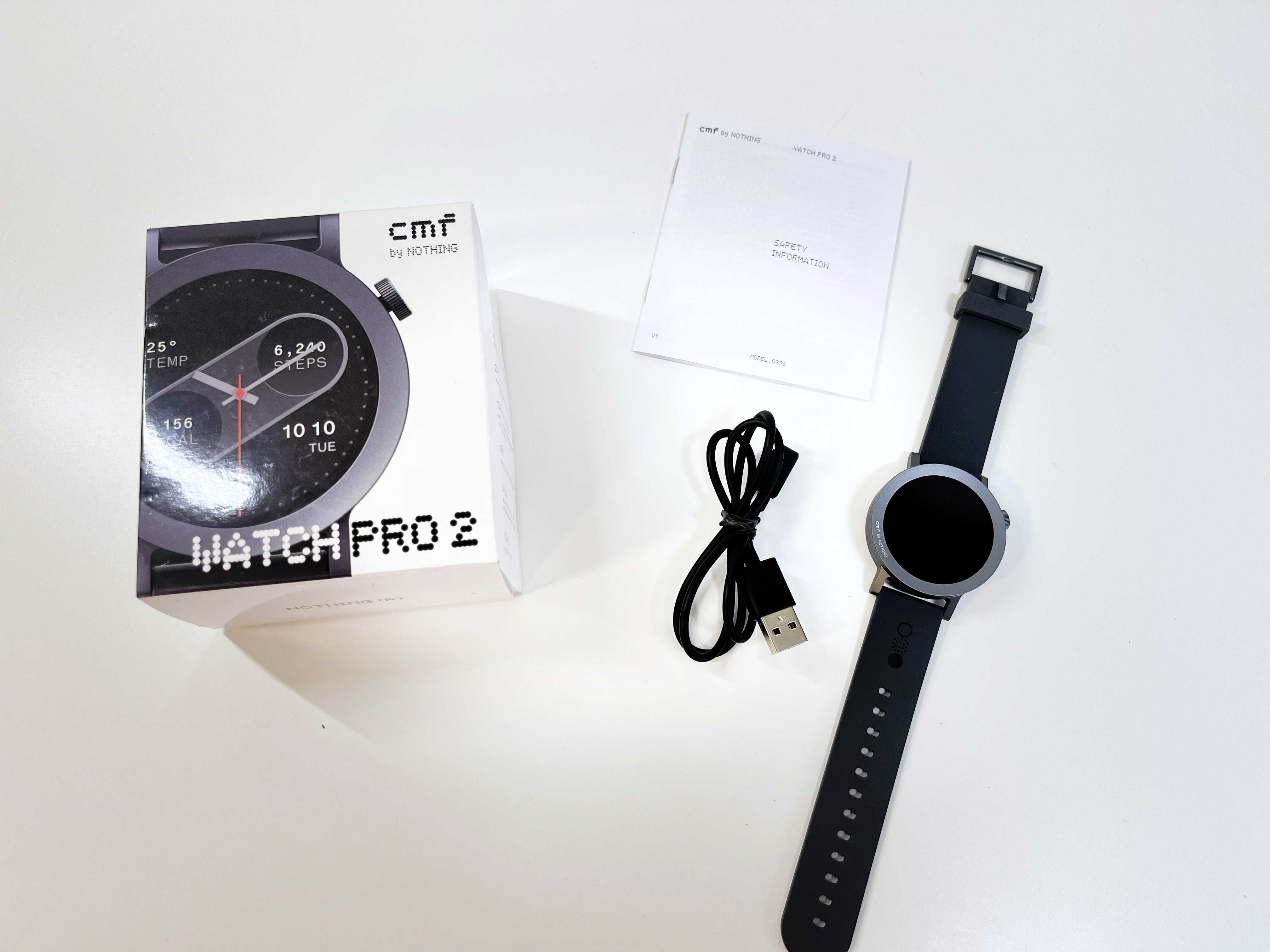 Smartwatch CMF by Nothing Watch Pro 2 Dark Grey Bluetooth GPS Uzywany