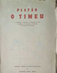 Platão  O Timeu Livro Antigo