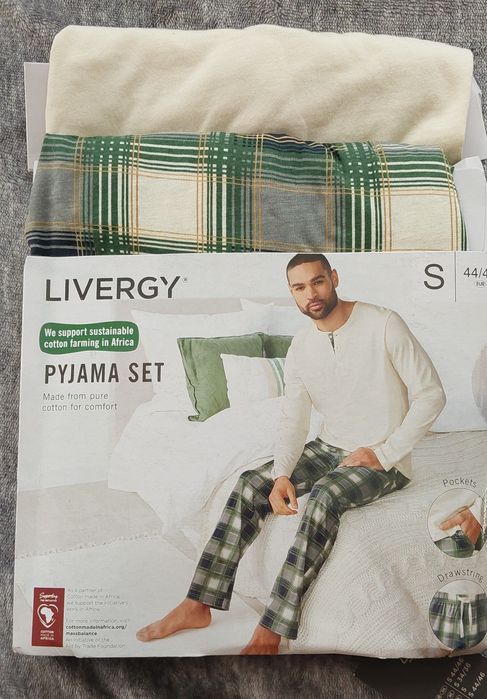 Nowa piżama męska Livergy S 44/46