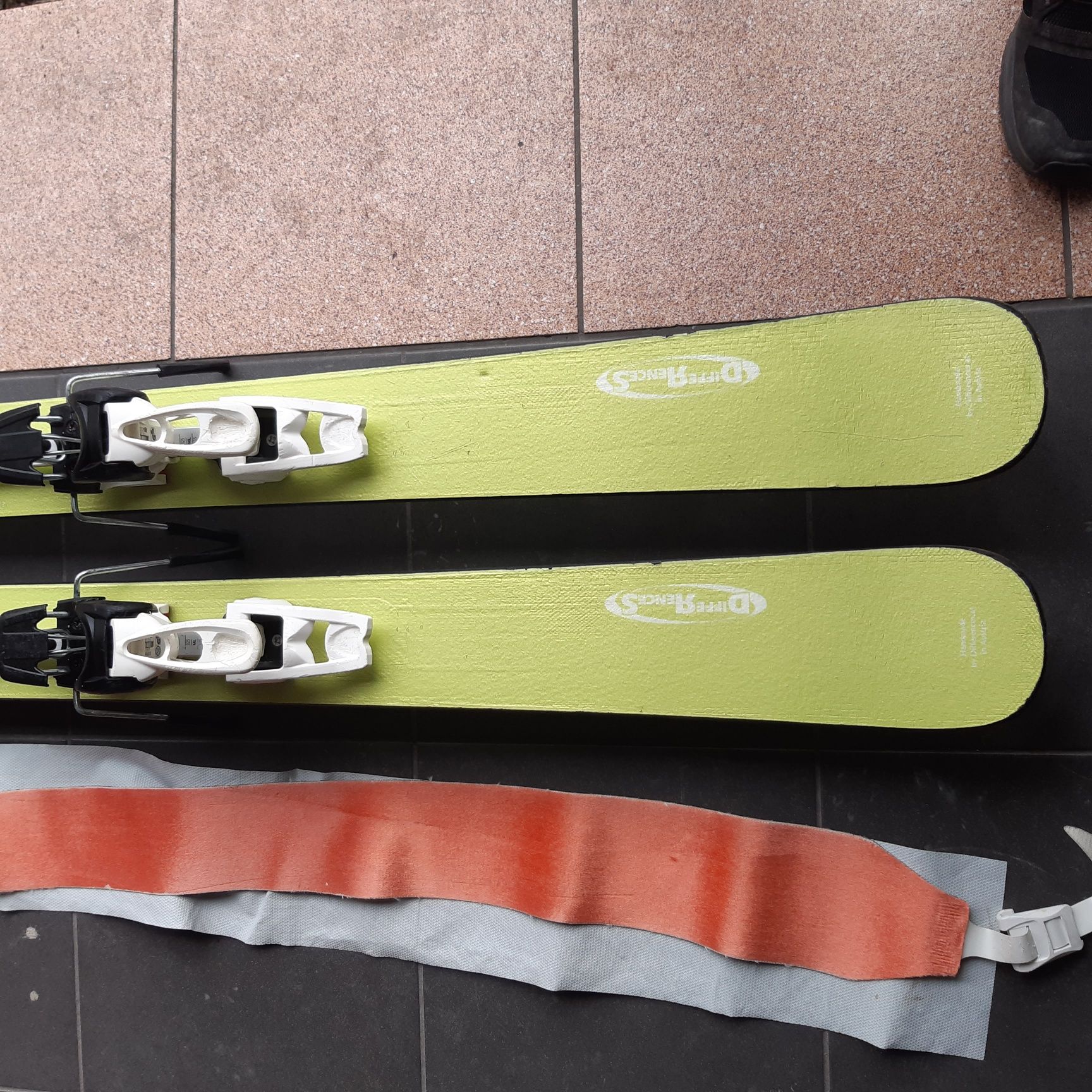 narty skitur Differences 166cm+Diamir+foka contour