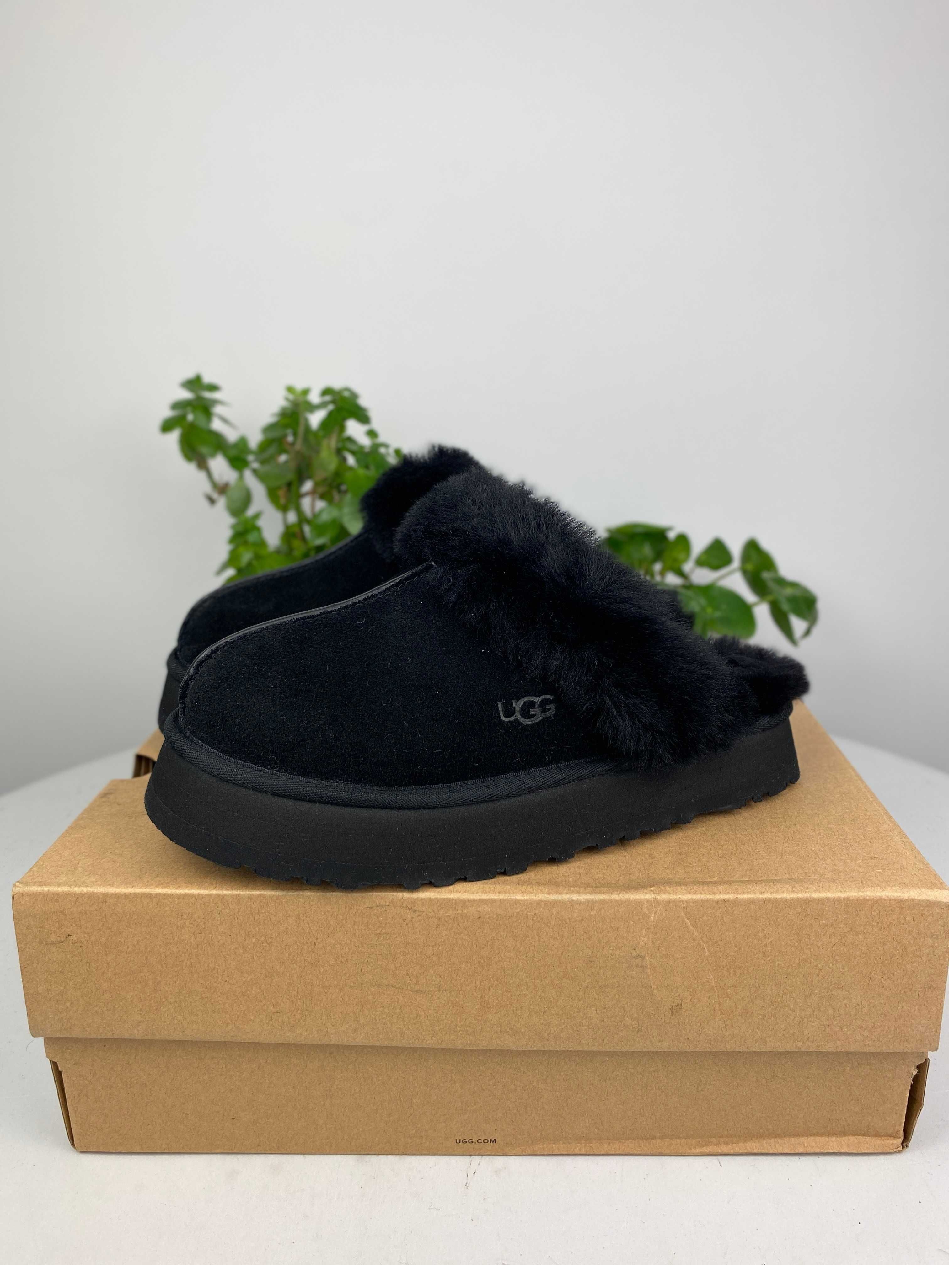 czarne buty kapcie klapki ugg W Disquette r. 39 n181