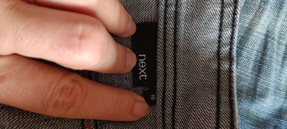 Krótkie spodenki szorty jeansowe NEXT rozm. 38/M