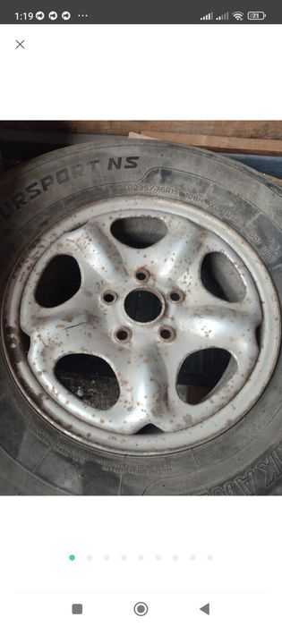 Диск+ колпак Land rover