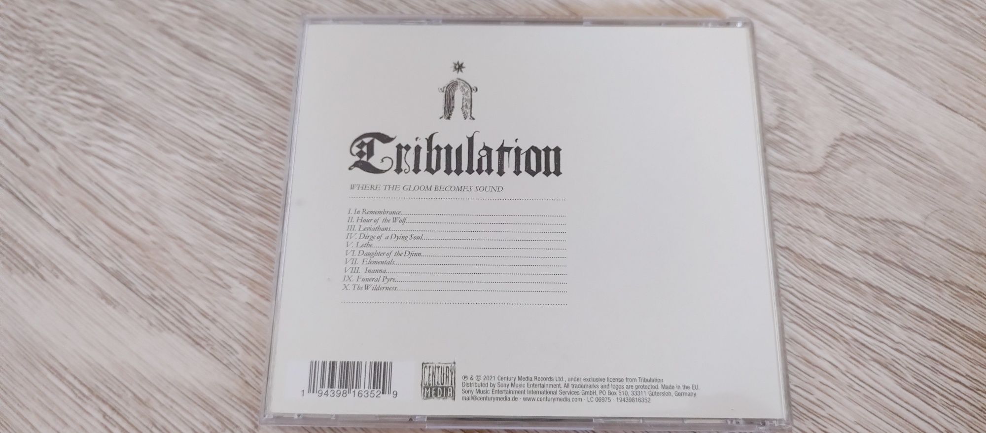 Sprzedam płytę CD Tribulation where the gloom becomes
