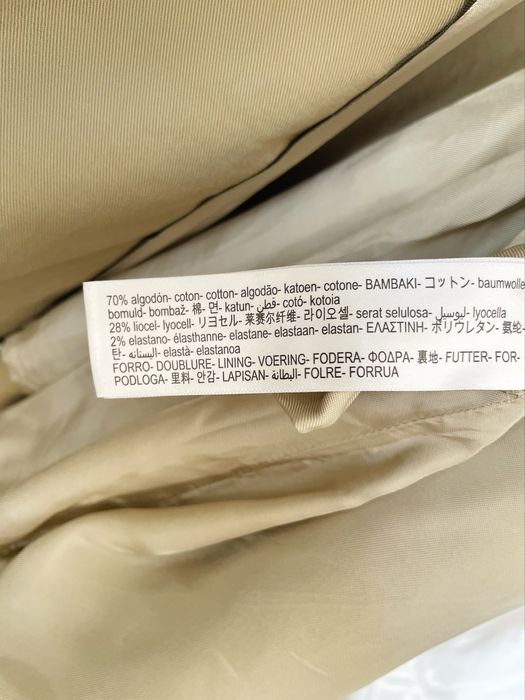 Massimo Dutti Beżowy trencz