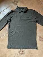 Bluzka Polo Długi Rękaw kołnierzyk Emporio Armani EA7 Khaki XL