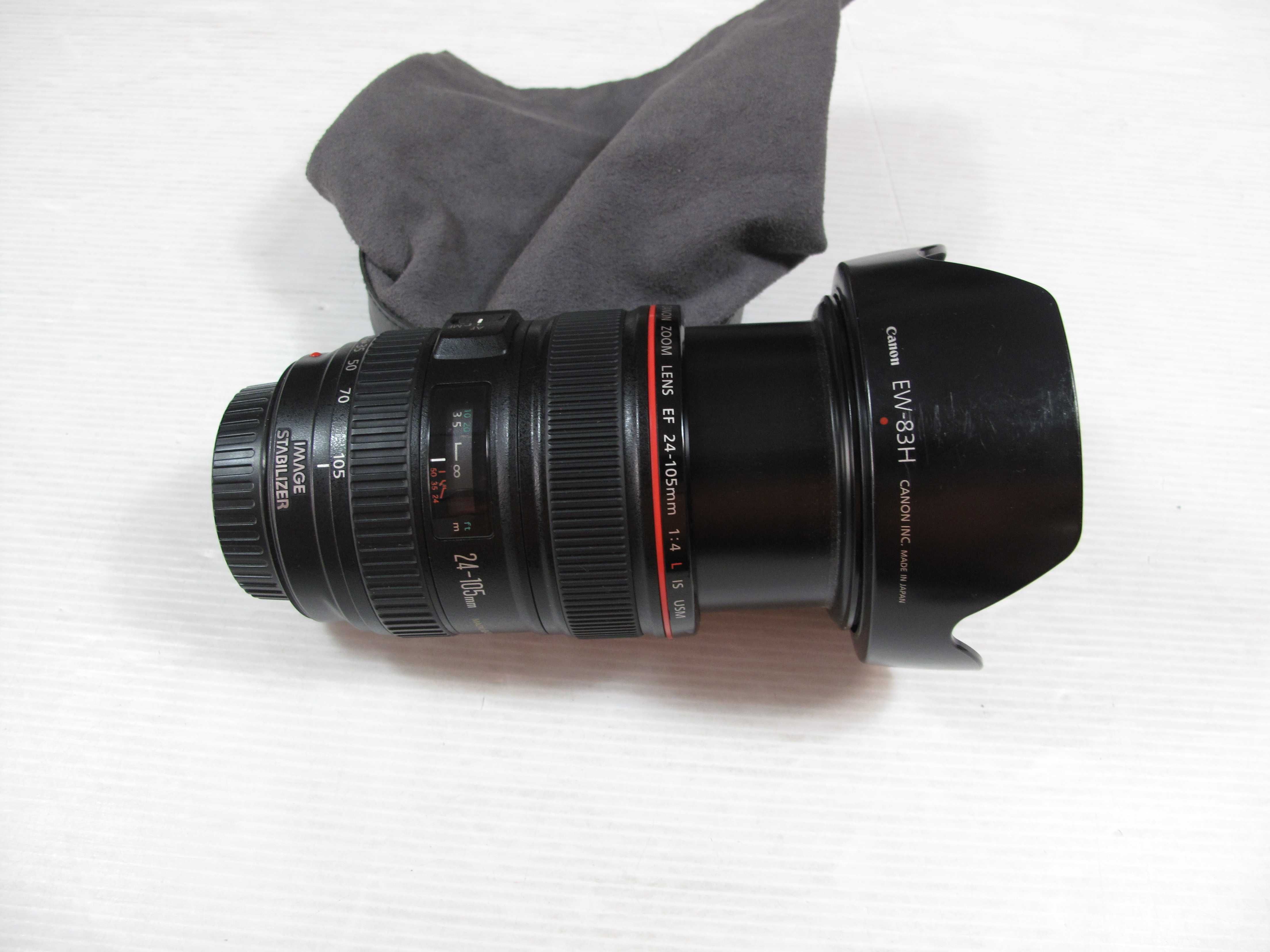 Canon 24-105 L IS na bolsa estado Smi-Nova - Ver fotos