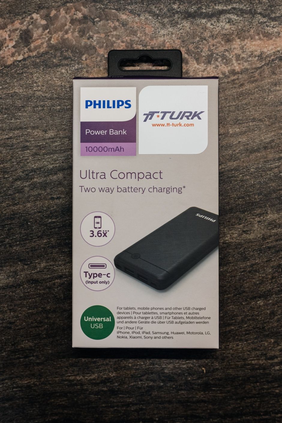 Power Bank PHILIPS 10000 mAh/Павербанк PHILIPS