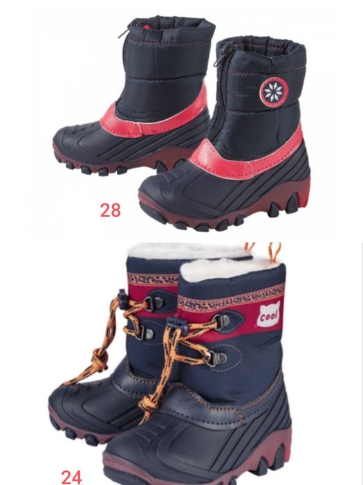 Чоботи зимові,ботінки,сапожки,черевички Lupilu,Pepperts хлопчик,дівчин