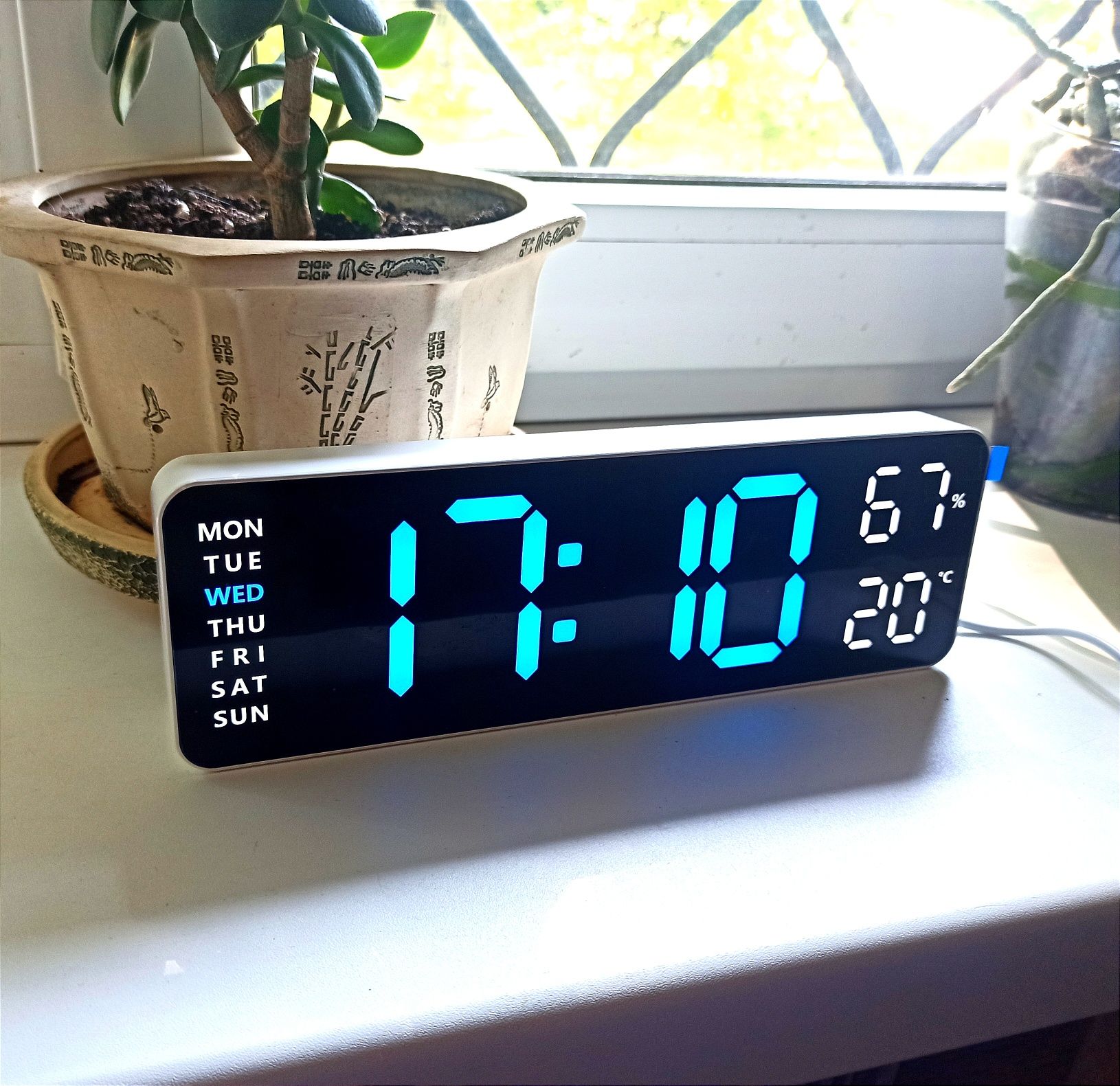 Годинник світлодіодний Led