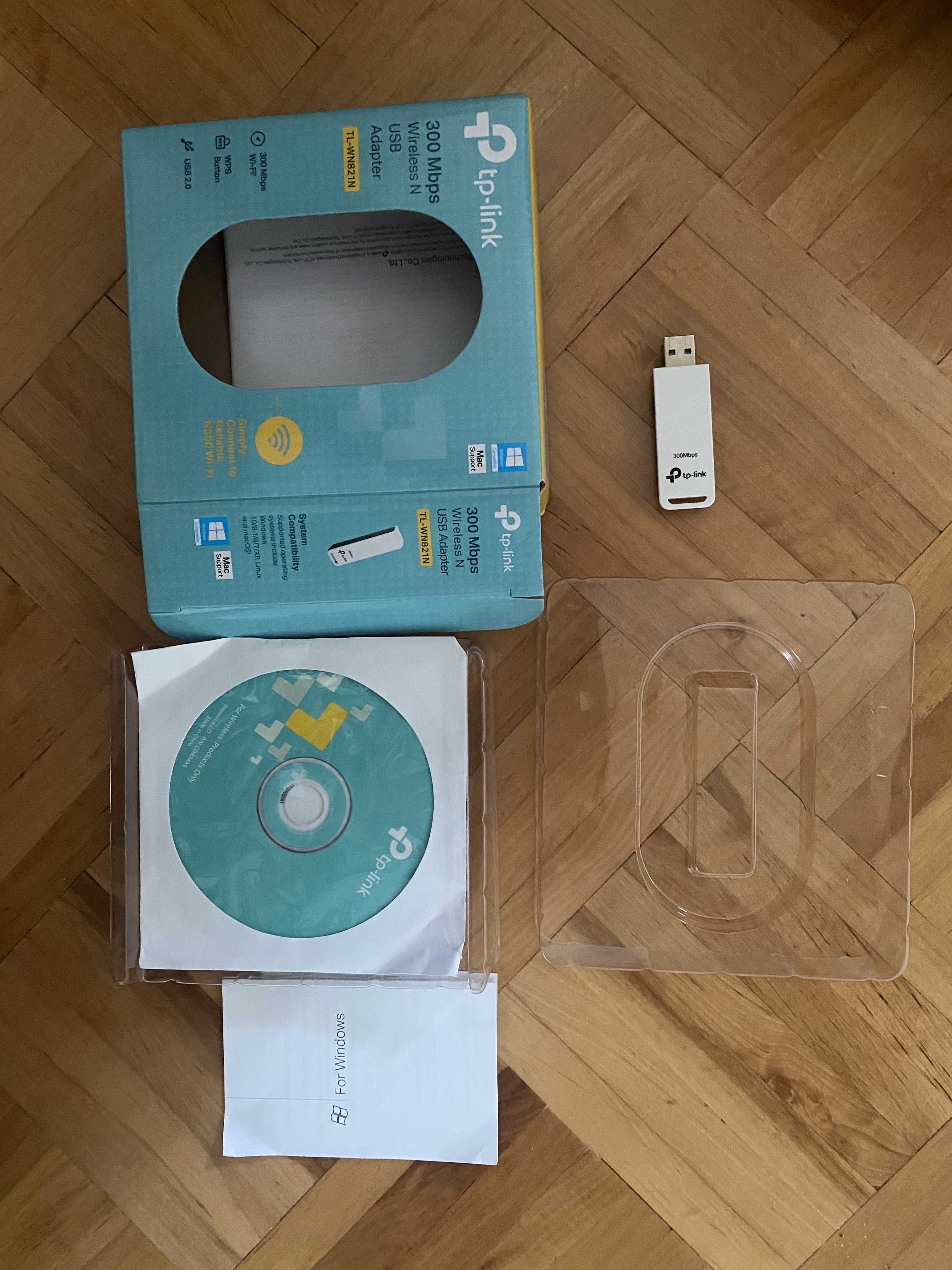 Karta sieciowa Wi-Fi TP-Link TL-WN821N USB – 300 Mb/s