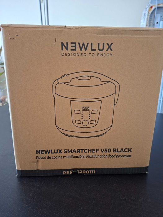 Robô de Cozinha NEWLUX Smart Chef V50 Preto