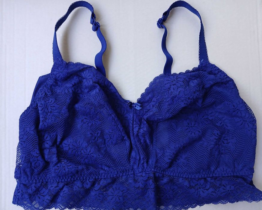 Бюстгальтер мереживний бралет без кісточок M&S xl uk 18