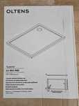 Oltens Superior brodzik 120x80 cm prostokątny akrylowy biały