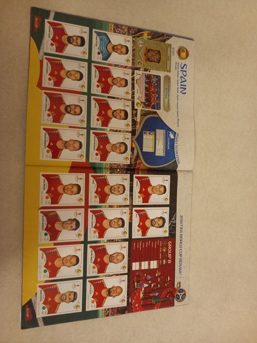 Caderneta completa Mundial 2018