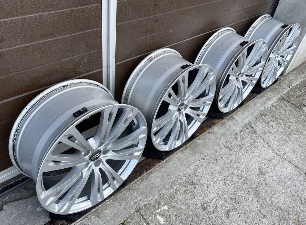 4x felgi aluminiowe 5x112 r20 et40 9J Alufelgi Oryginał Audi 20” TPMS
