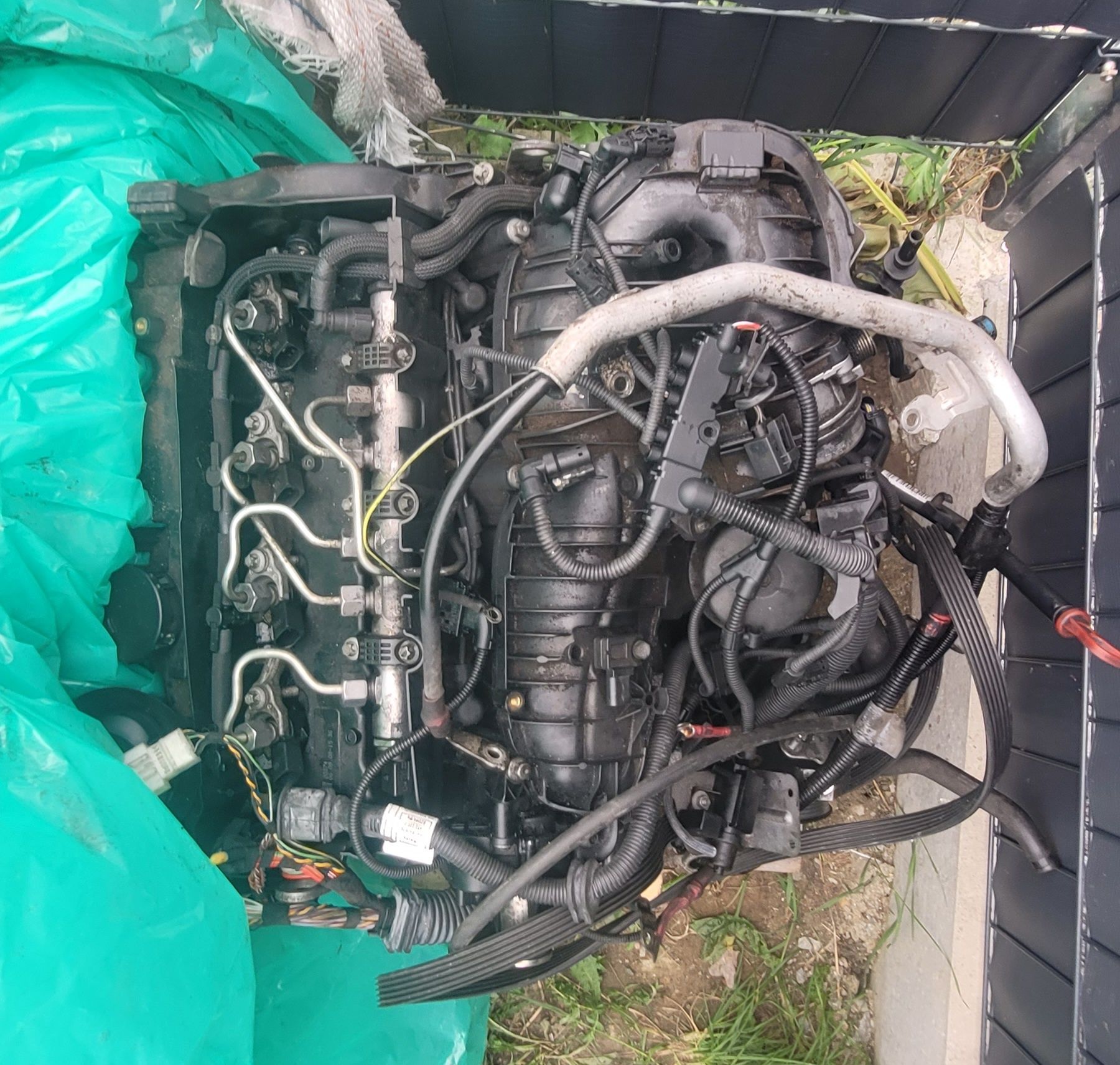 Silnik BMW X3 E83 2.0D N47 120 – uszkodzony kompletny