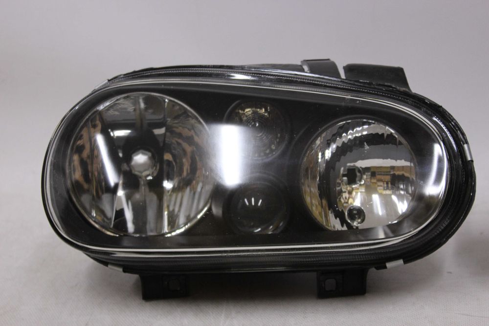 Reflektory lampy przednie przód VW GOLF 4 IV 97-03 CZARNE SMOKE IGŁA!