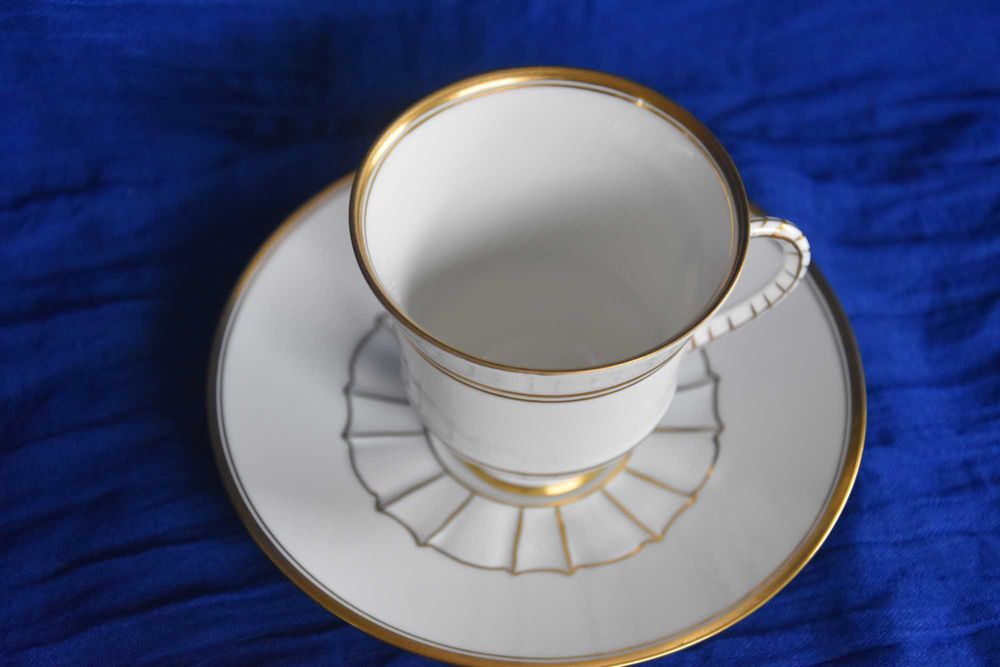 Duo filiżanka Bing and Grondahl Kopenhaga lata 40ste