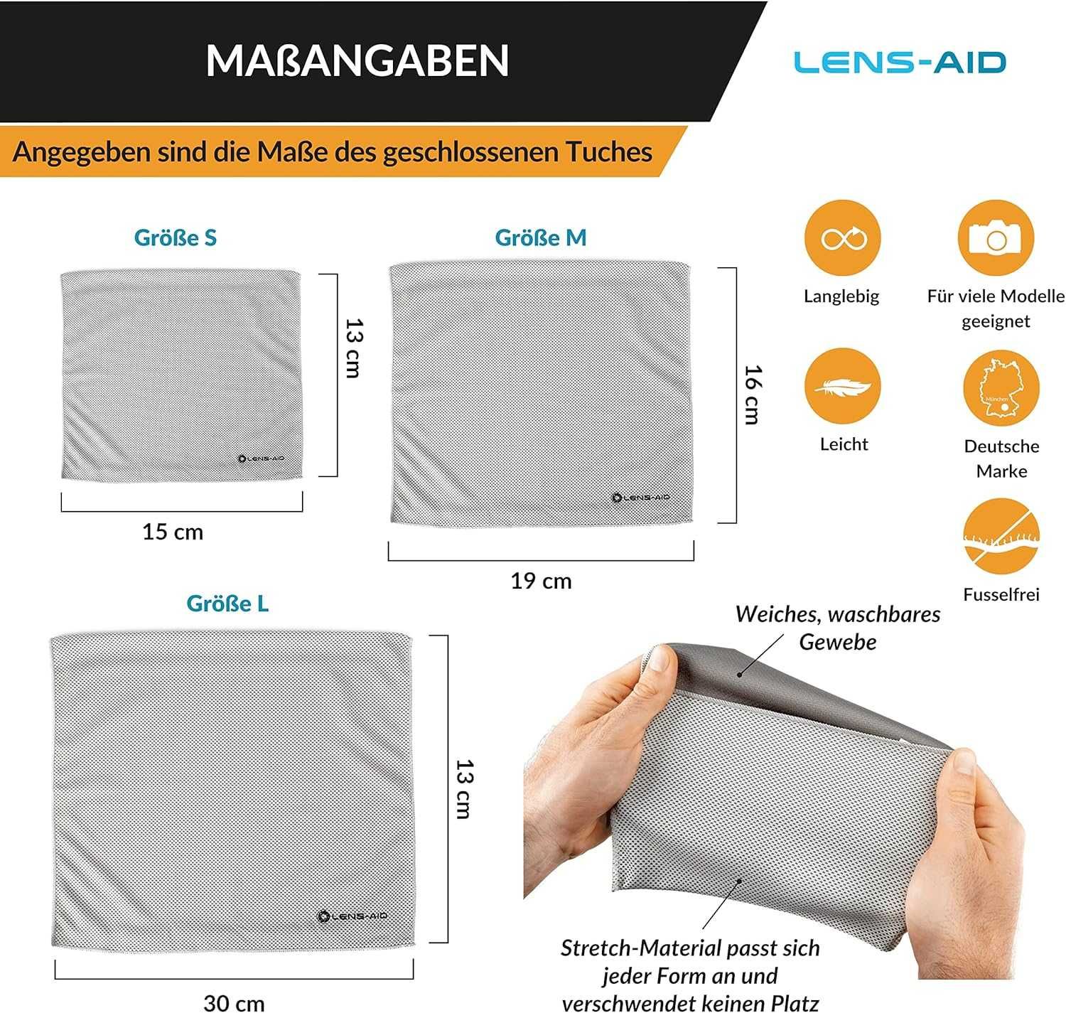 LENS-AID Torba na aparat, obiektyw itp., torba na lustrzankę cyfrową