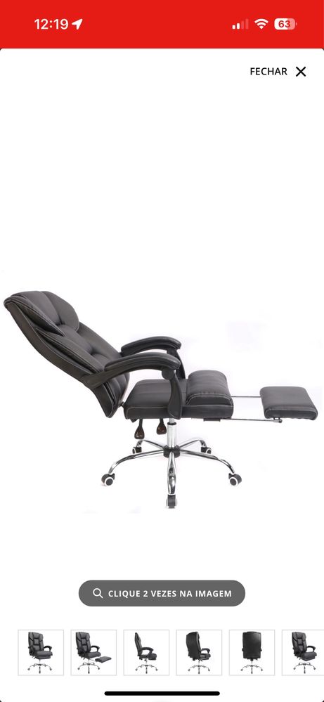 Cadeira executiva MITSAI