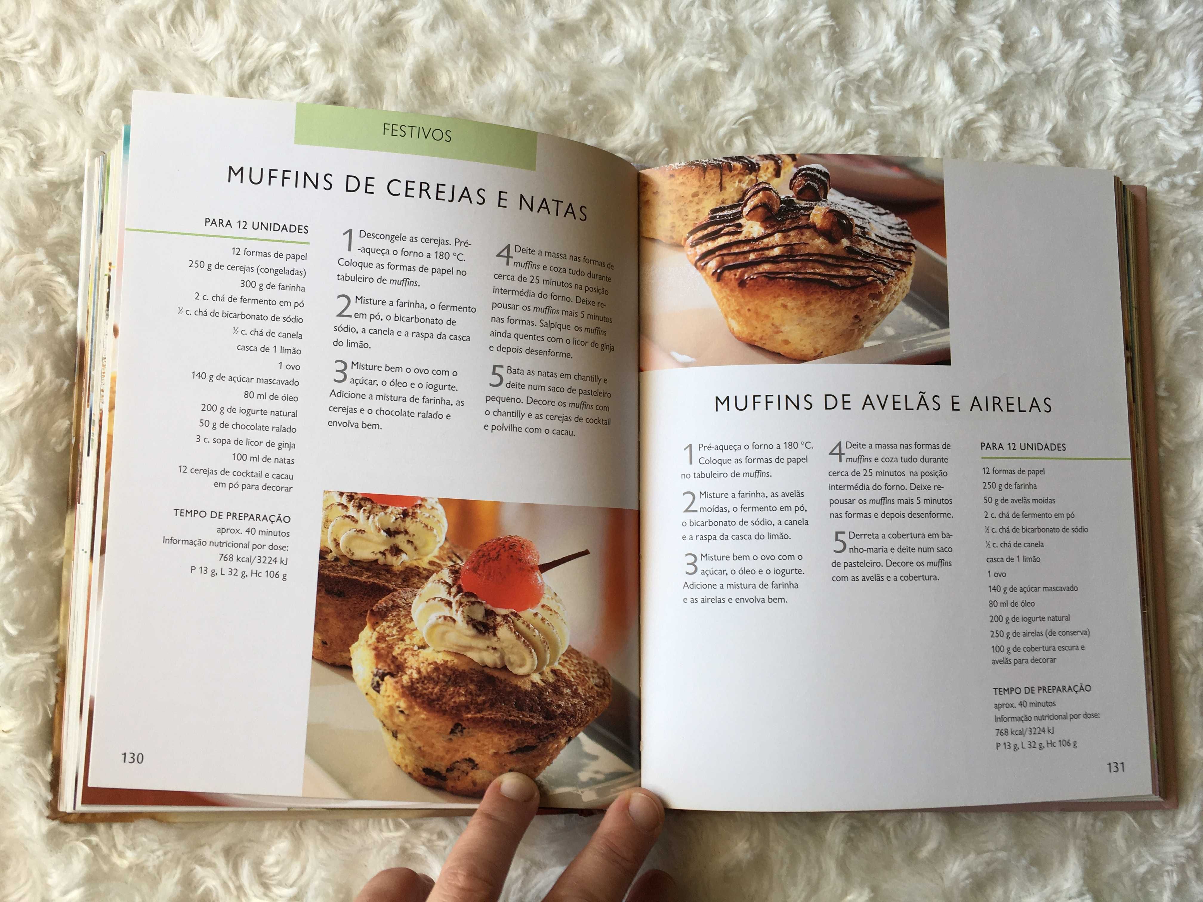 Livro de receitas de Muffins