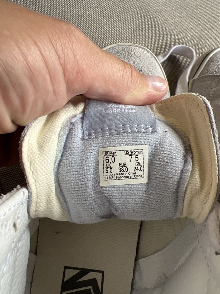 Черевики замша Vans 38 розмір