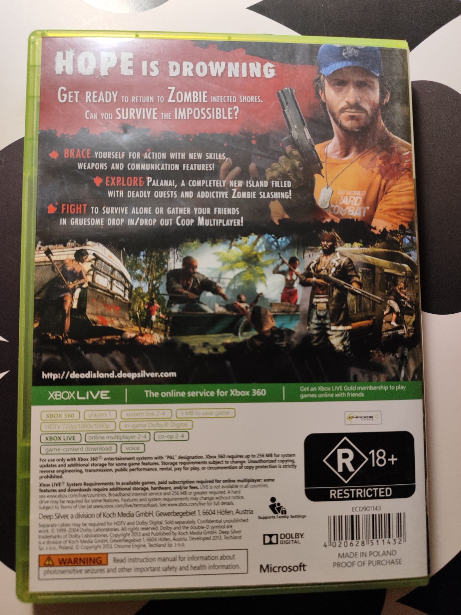 Dead island Riptide Xbox 360