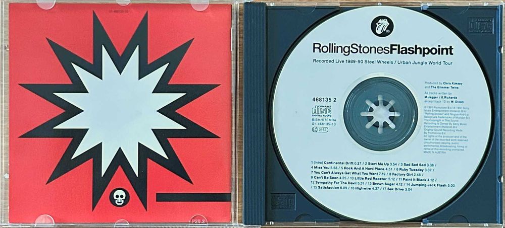 The Rolling Stones - Flashpoint - 1991 - CD