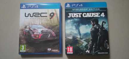 WRC 9 e Just Cause 4 - Jogos PS4